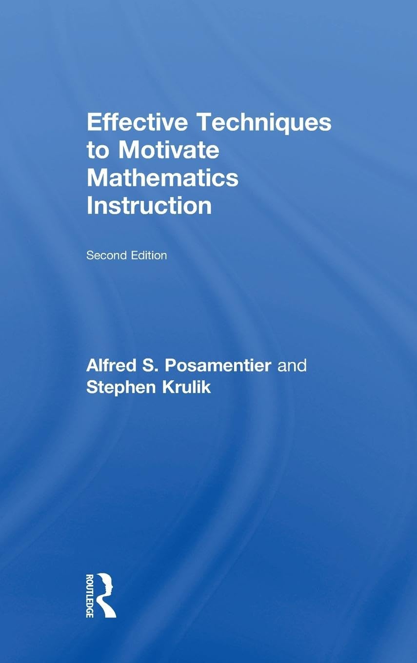 Product Image: Effective Techniques to Motivate Mathematics Instruction