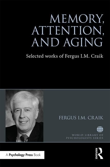 Memory, Attention, and Aging Natural Sciences