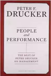 Product Image: People And Performance Peter Drucker