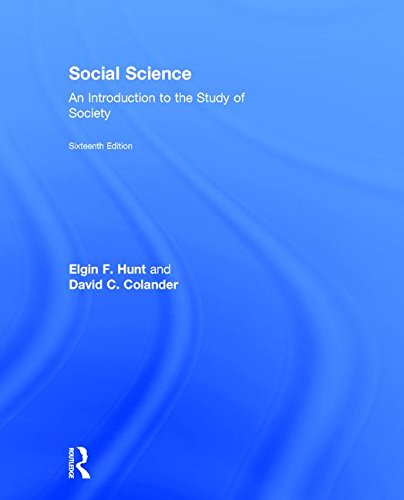 Social Science: An Introduction to the Study of Society Social Sciences