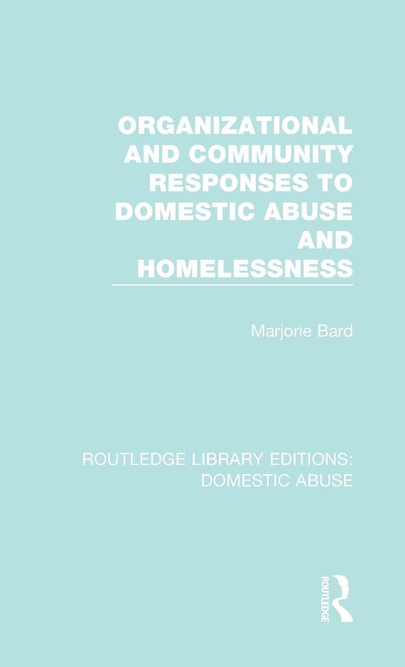 Organizational and Community Responses to Domestic Abuse and Homelessness Medicine