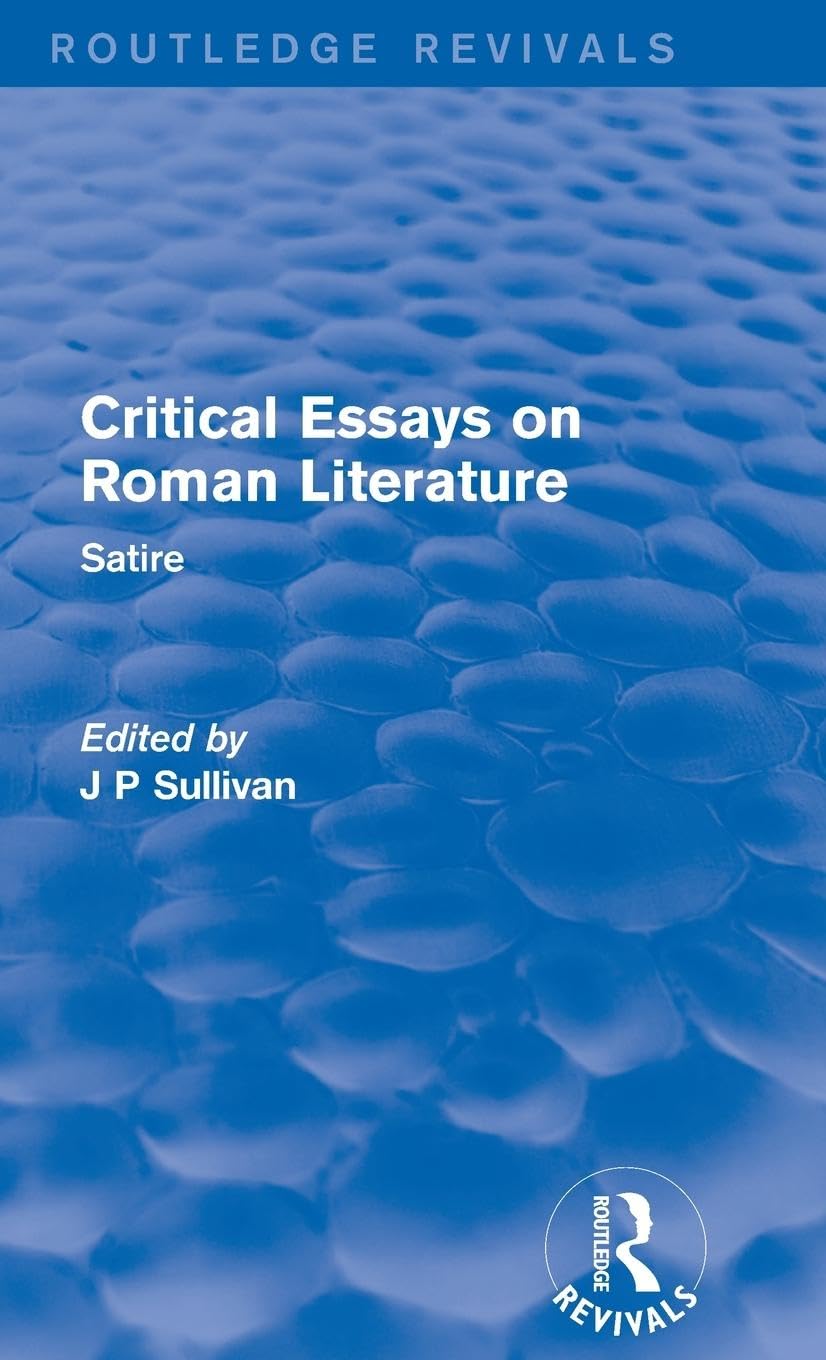 Critical Essays on Roman Literature Contemporary literature