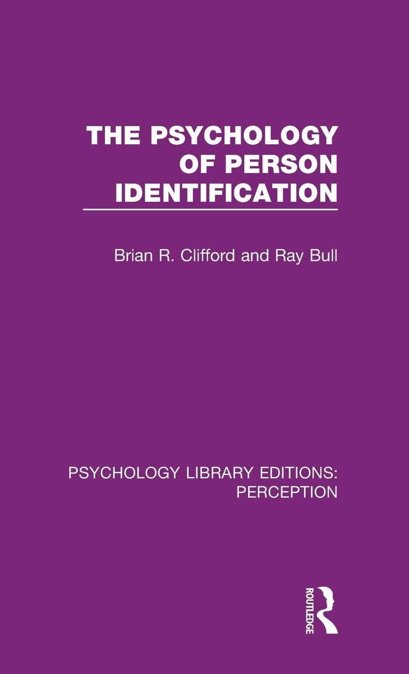 The Psychology of Person Identification Politics & Society