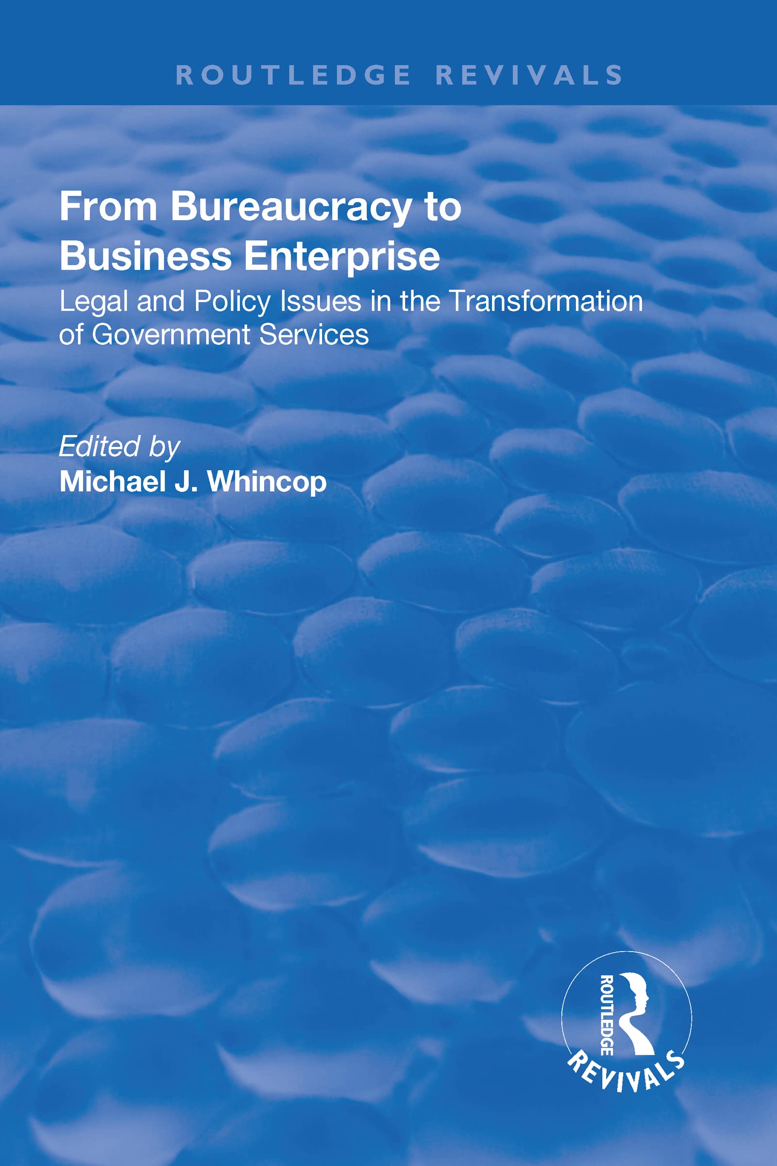 From Bureaucracy to Business Enterprise: Legal and Policy Issues in the Transformation of Government Services (Routledge Revivals) Law
