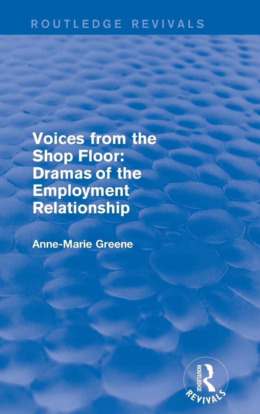 Voices from the Shop Floor Social Sciences