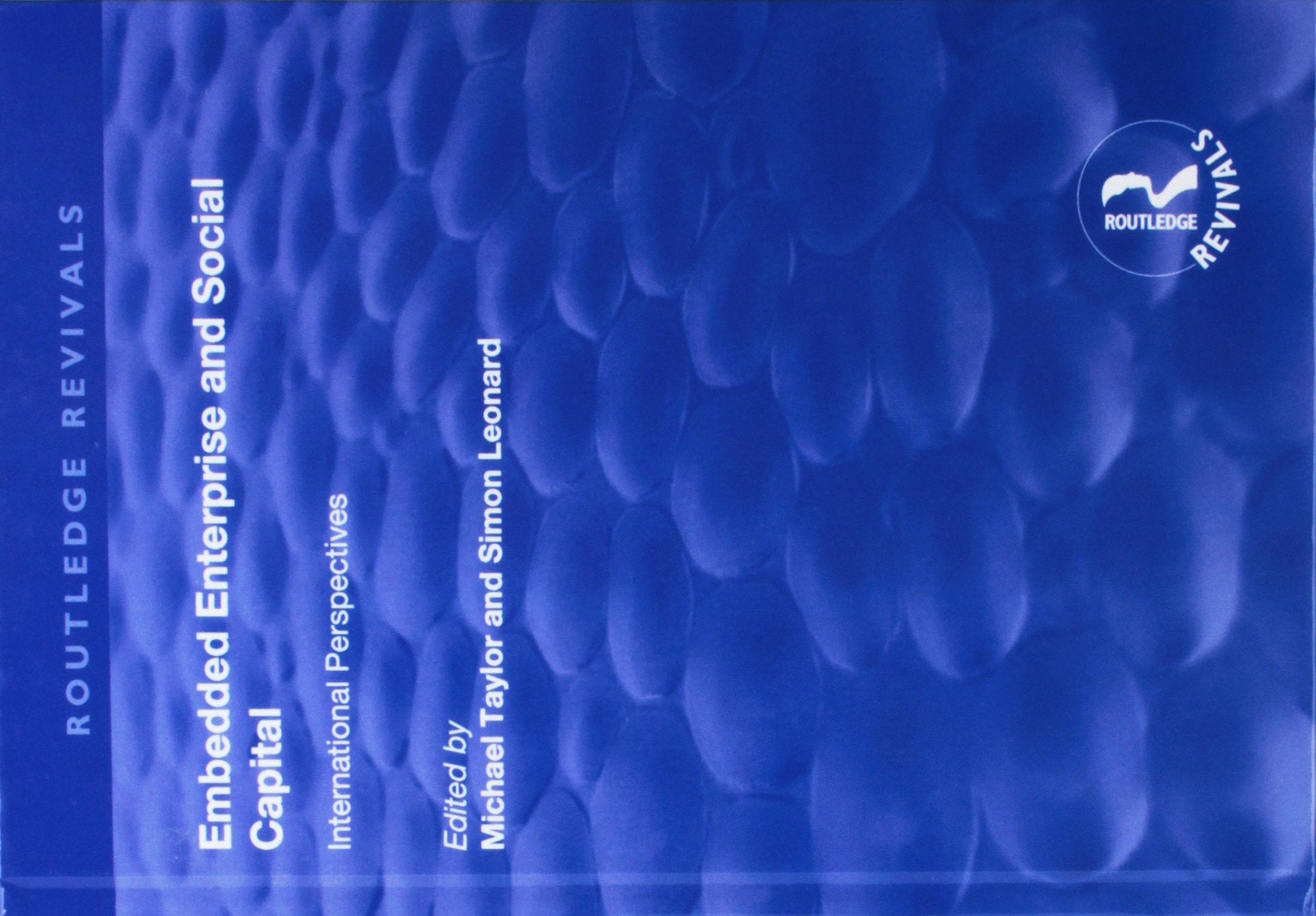 Embedded Enterprise and Social Capital: International Perspectives (Routledge Revivals) Social Sciences