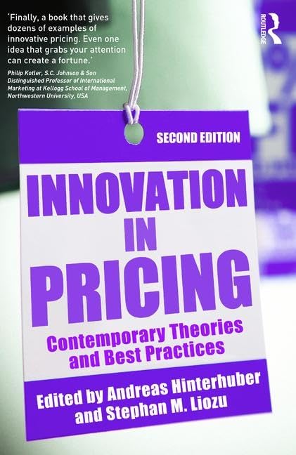 Innovation in Pricing Business, Finance & Career