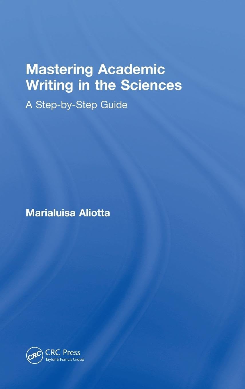 Product Image: Mastering Academic Writing in the Sciences