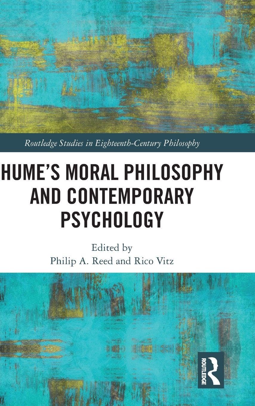 Hume's Moral Philosophy and Contemporary Psychology Philosophy