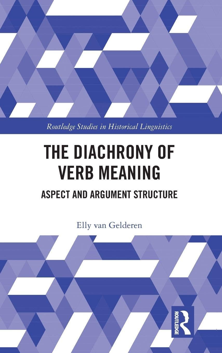 The Diachrony of Verb Meaning Social Sciences