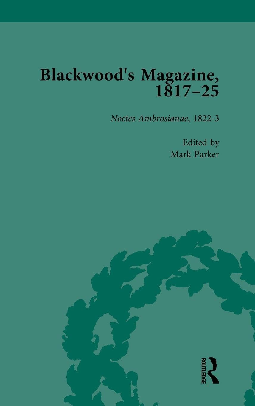 Blackwood's Magazine, 1817-25, Volume 3 Contemporary literature