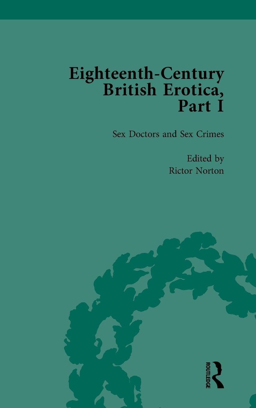 Eighteenth-Century British Erotica, Part I vol 5 Contemporary literature