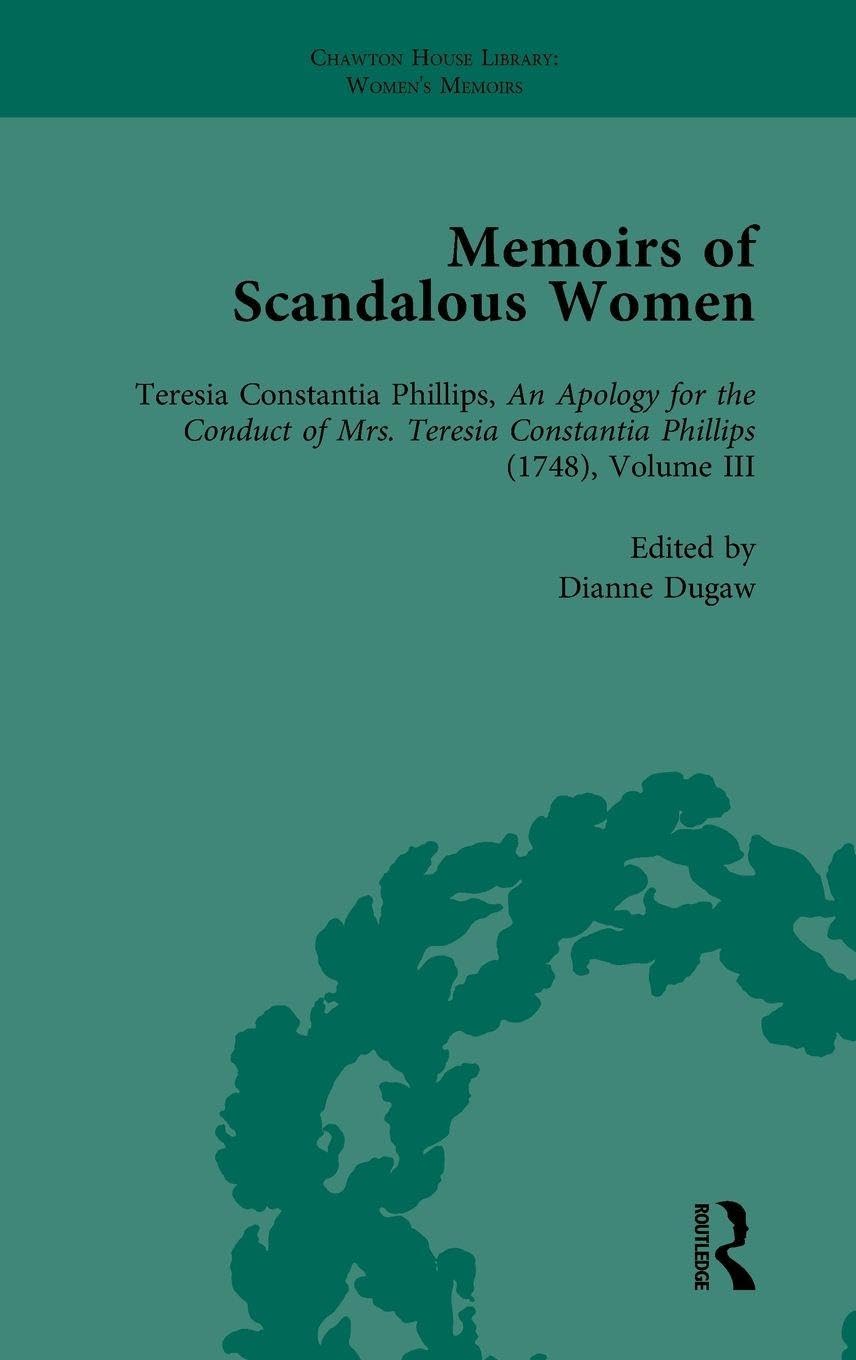 Memoirs of Scandalous Women, Volume 3 Contemporary literature