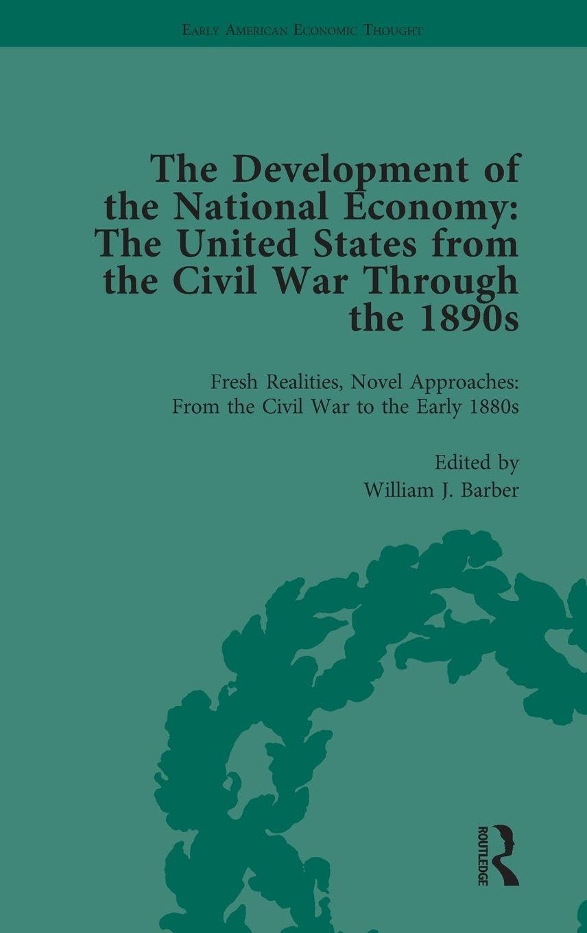The Development of the National Economy Vol 1 Business, Finance & Career