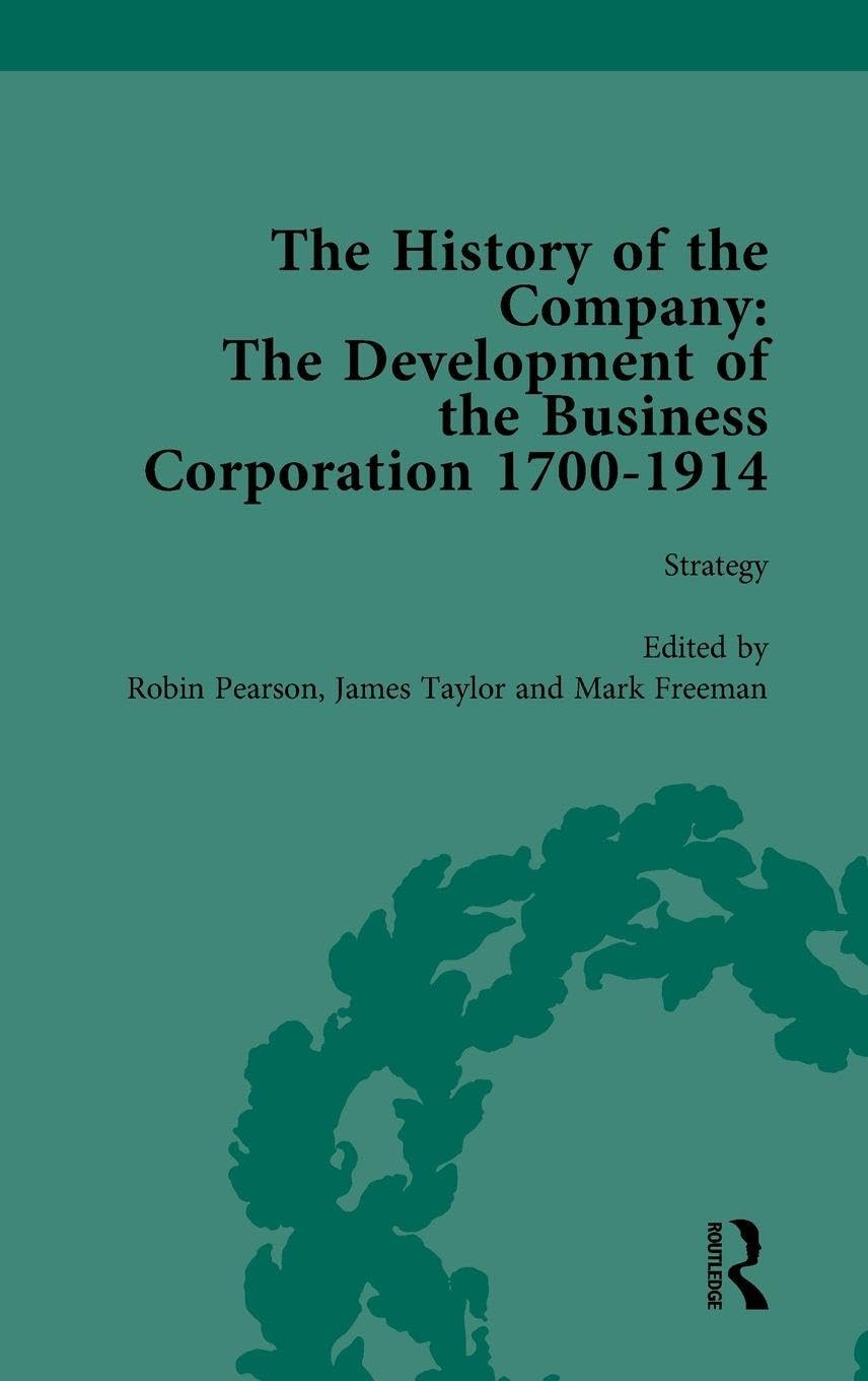 The History of the Company, Part II vol 7 Business, Finance & Career