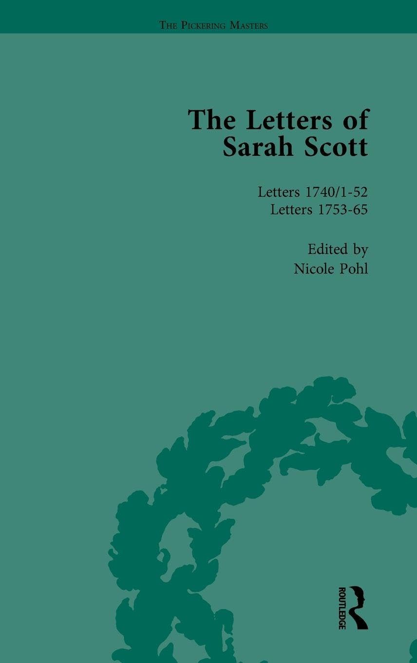 The Letters of Sarah Scott Vol 1 Essays & Short Stories
