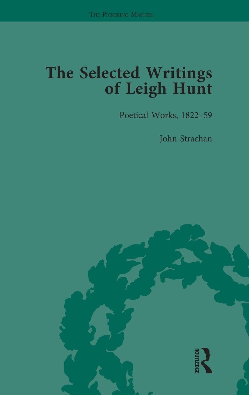 The Selected Writings of Leigh Hunt Vol 6 Contemporary literature