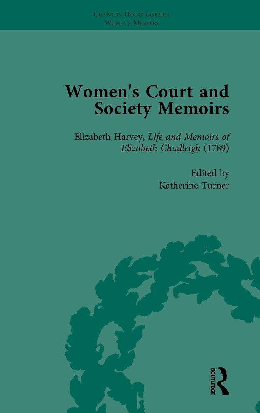 Women's Court and Society Memoirs, Part II vol 5 Contemporary literature