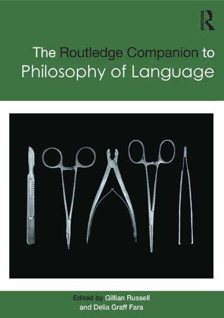 Routledge Companion to Philosophy of Language book