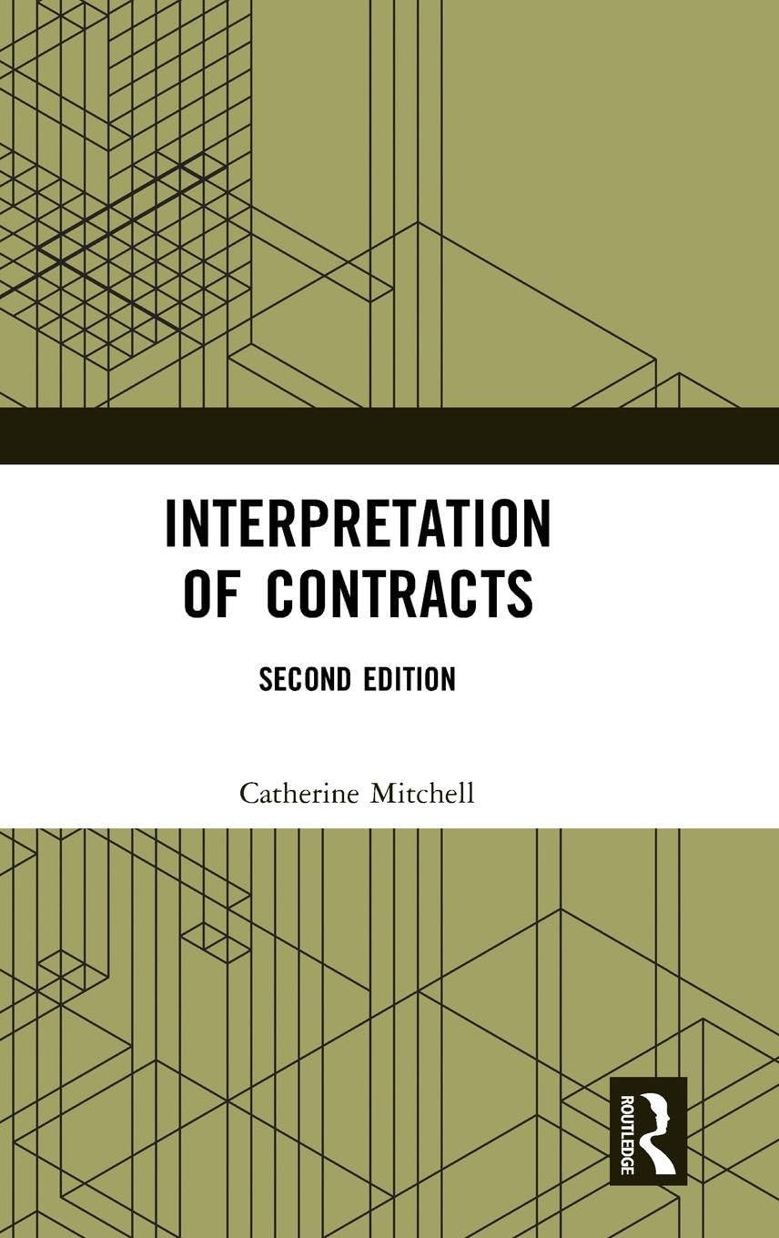 Product Image: Interpretation of Contracts