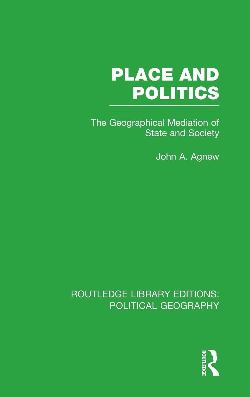 Place and Politics (Routledge Library Editions Law