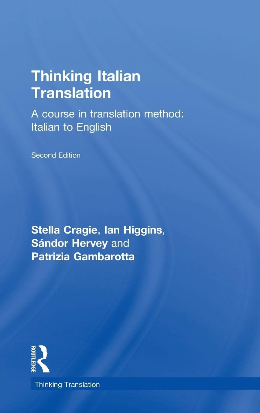 Thinking Italian Translation Media & Communication