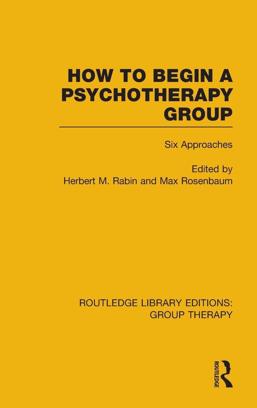 Product Image: How to Begin a Psychotherapy Group