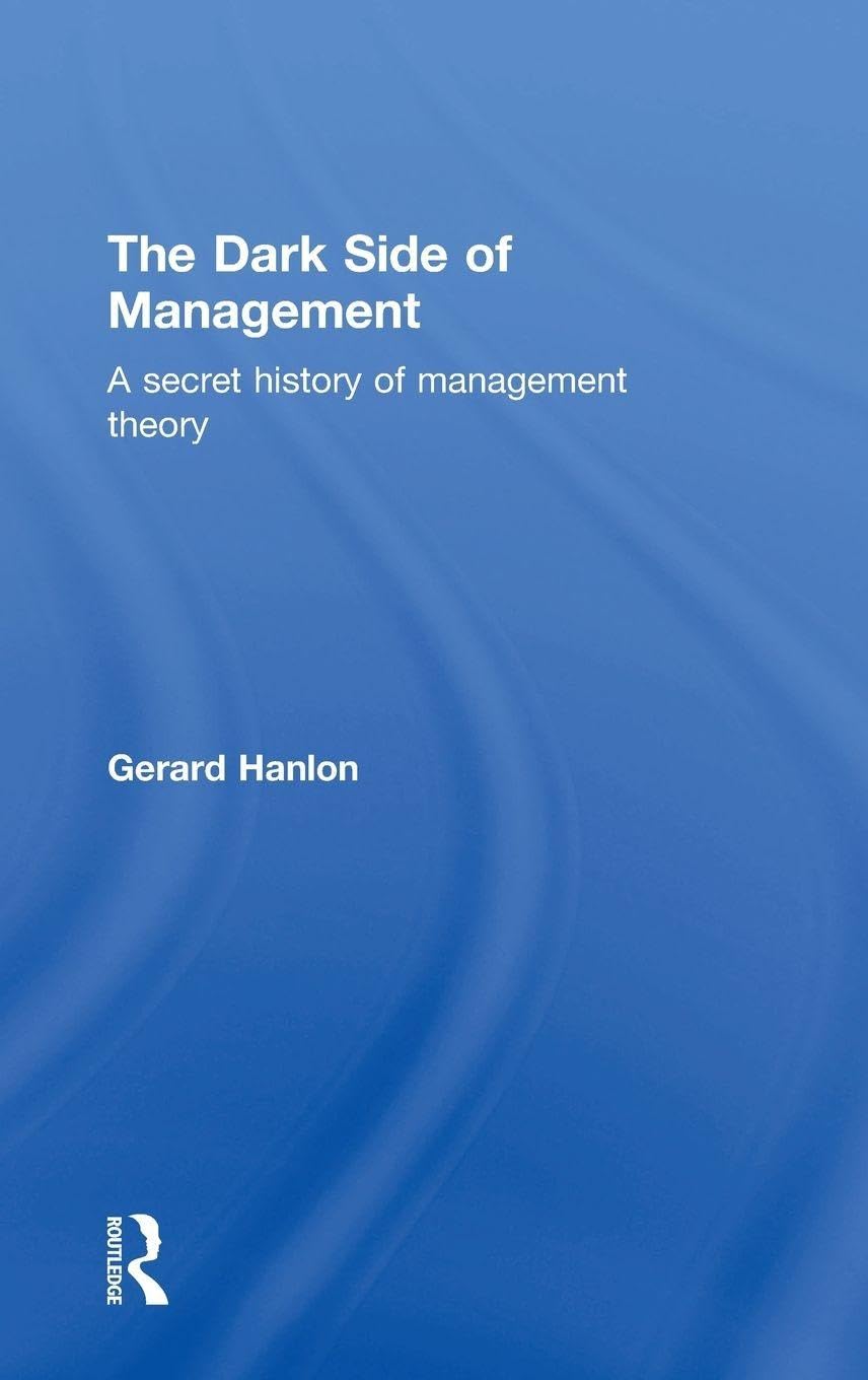 Product Image: The Dark Side of Management