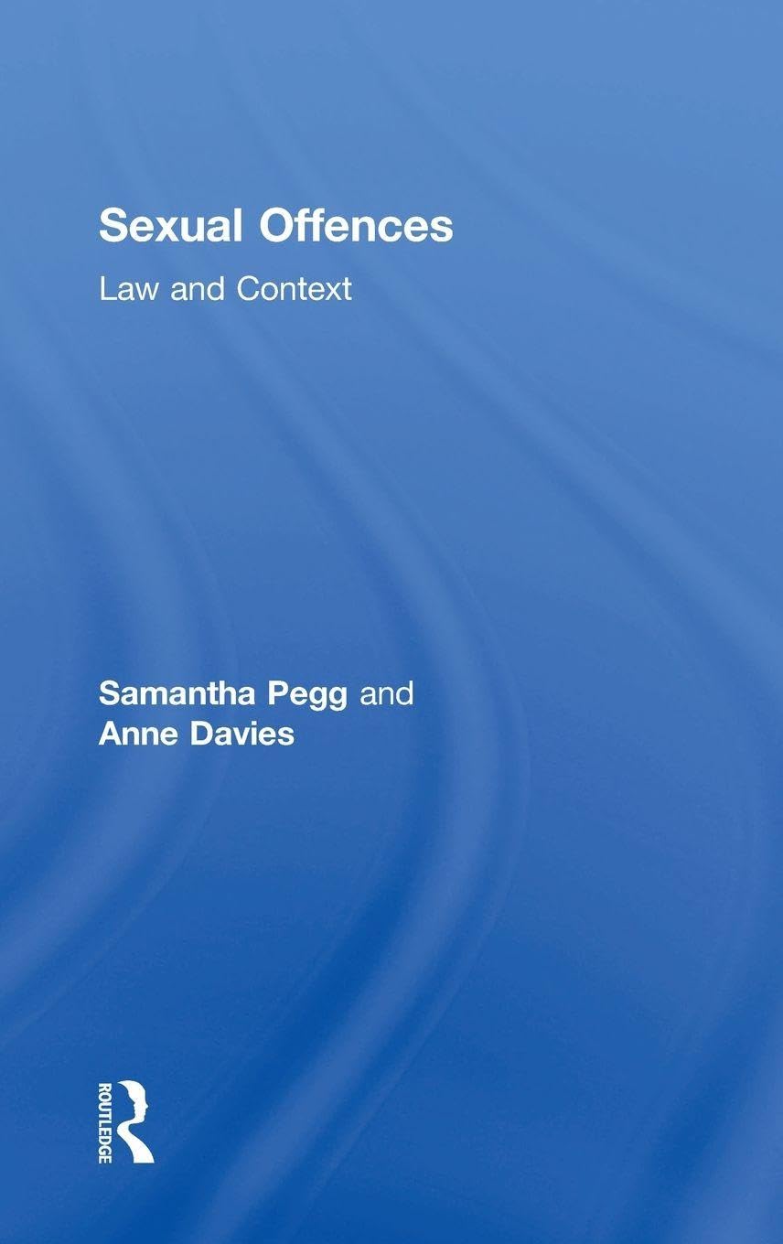 Product Image: Sexual Offences