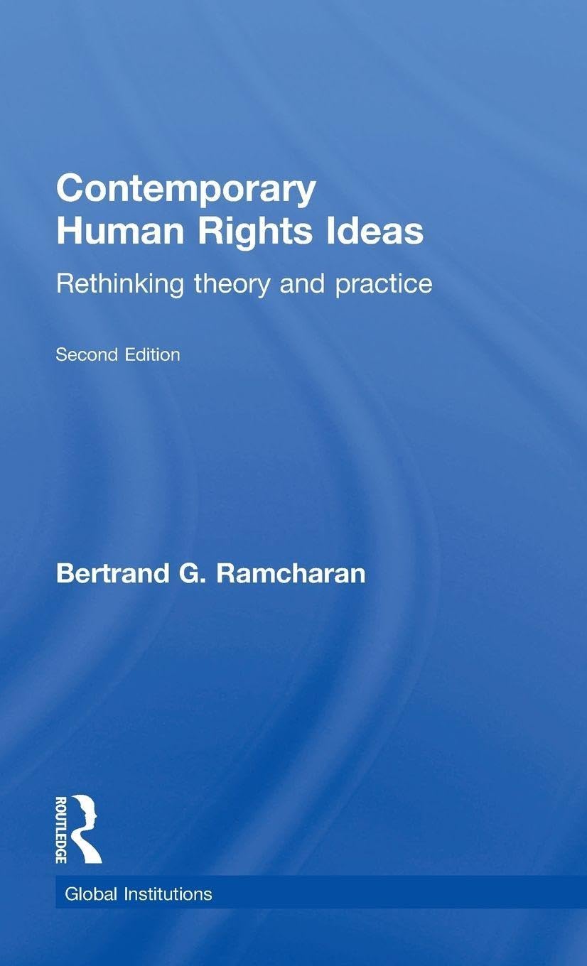 Contemporary Human Rights Ideas Law Books