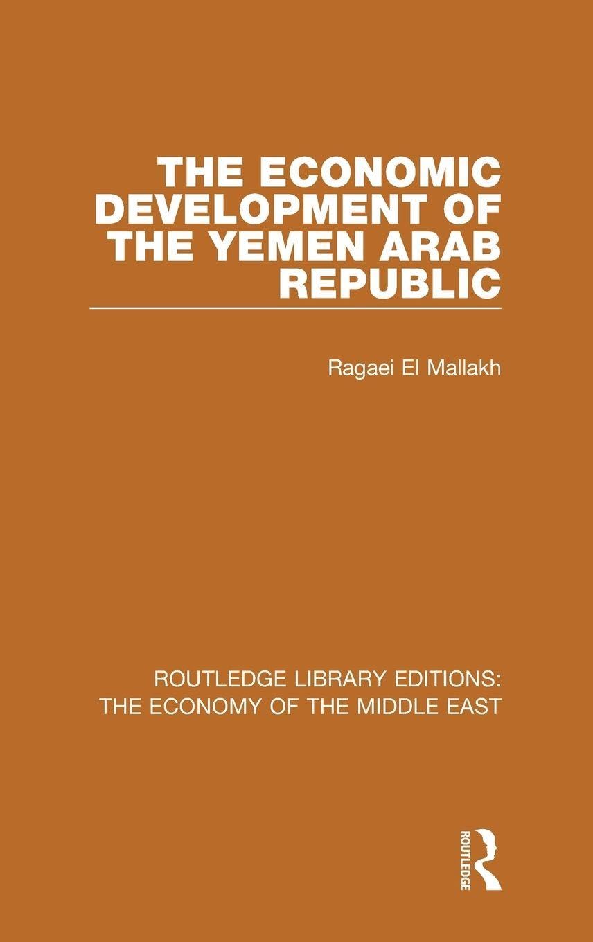The Economic Development of the Yemen Arab Republic Law