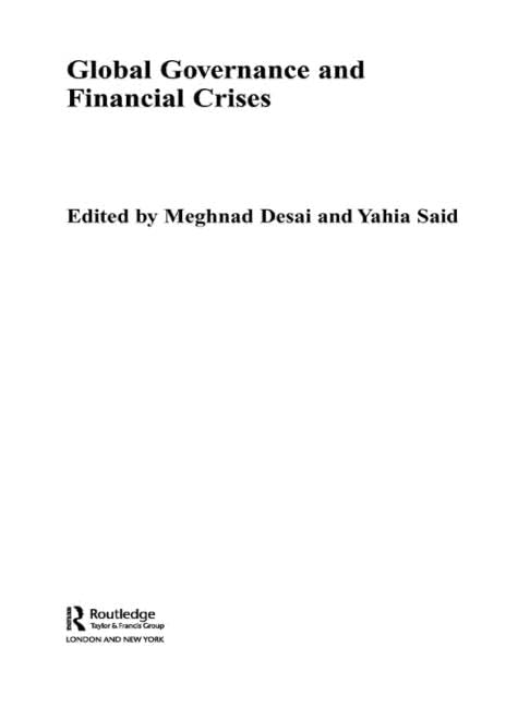 Global Governance and Financial Crises Business, Finance & Career