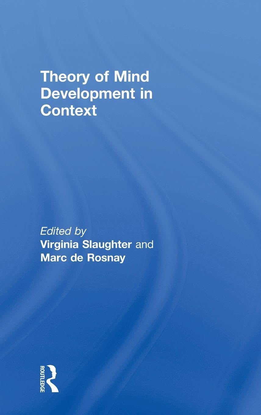 Product Image: Theory of Mind Development in Context