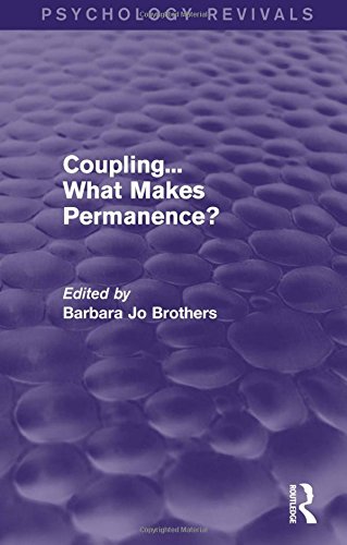 Product Image: Coupling... What Makes Permanence? (Psychology Revivals)