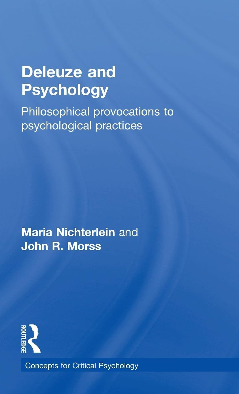 Deleuze and Psychology Philosophy