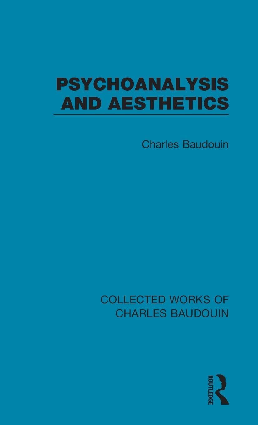 Product Image: Psychoanalysis and Aesthetics