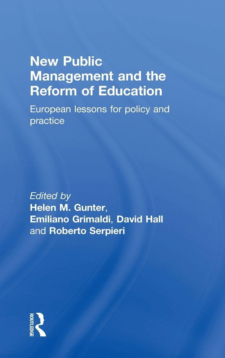 New Public Management and the Reform of Education Business, Finance & Career