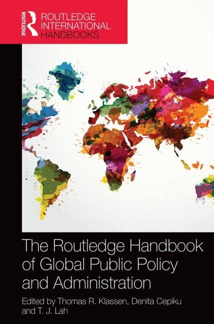 The Routledge Handbook of Global Public Policy and Administration Law