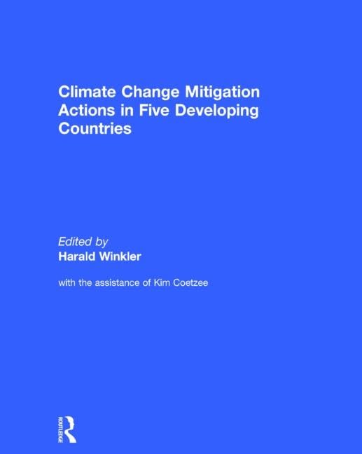 Climate Change Mitigation Actions in Five Developing Countries Social Sciences