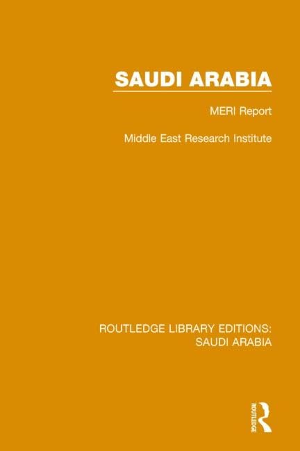 Saudi Arabia Pbdirect: MERI Report Social Sciences