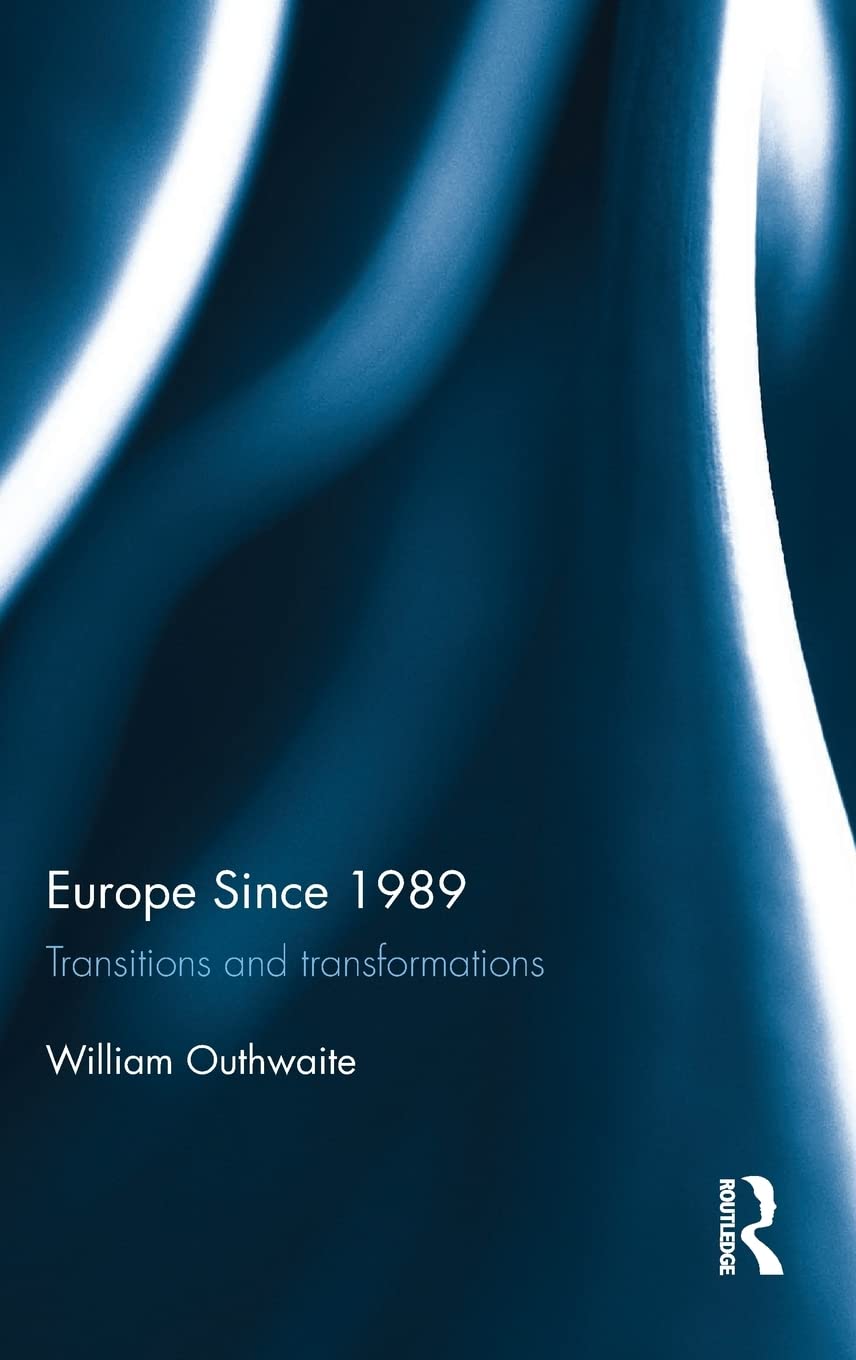Europe Since 1989 Social Sciences