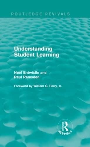 Understanding Student Learning (Routledge Revivals) Education & Training