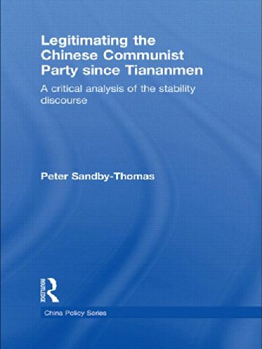 Legitimating the Chinese Communist Party Since Tiananmen: A Critical Analysis of the Stability Discourse Social Sciences