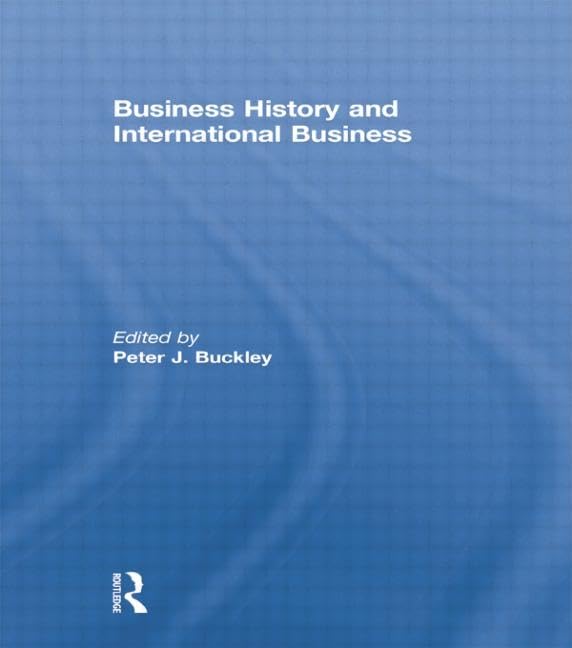 Business History and International Business Business, Finance & Career