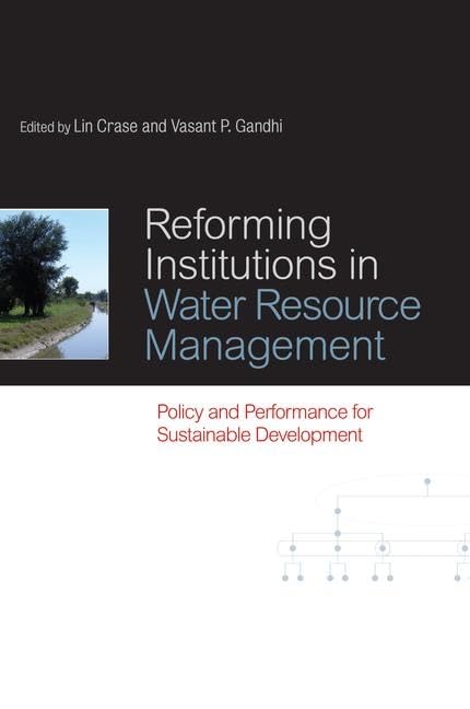 Reforming Institutions in Water Resource Management: Policy and Performance for Sustainable Development Business, Finance & Career
