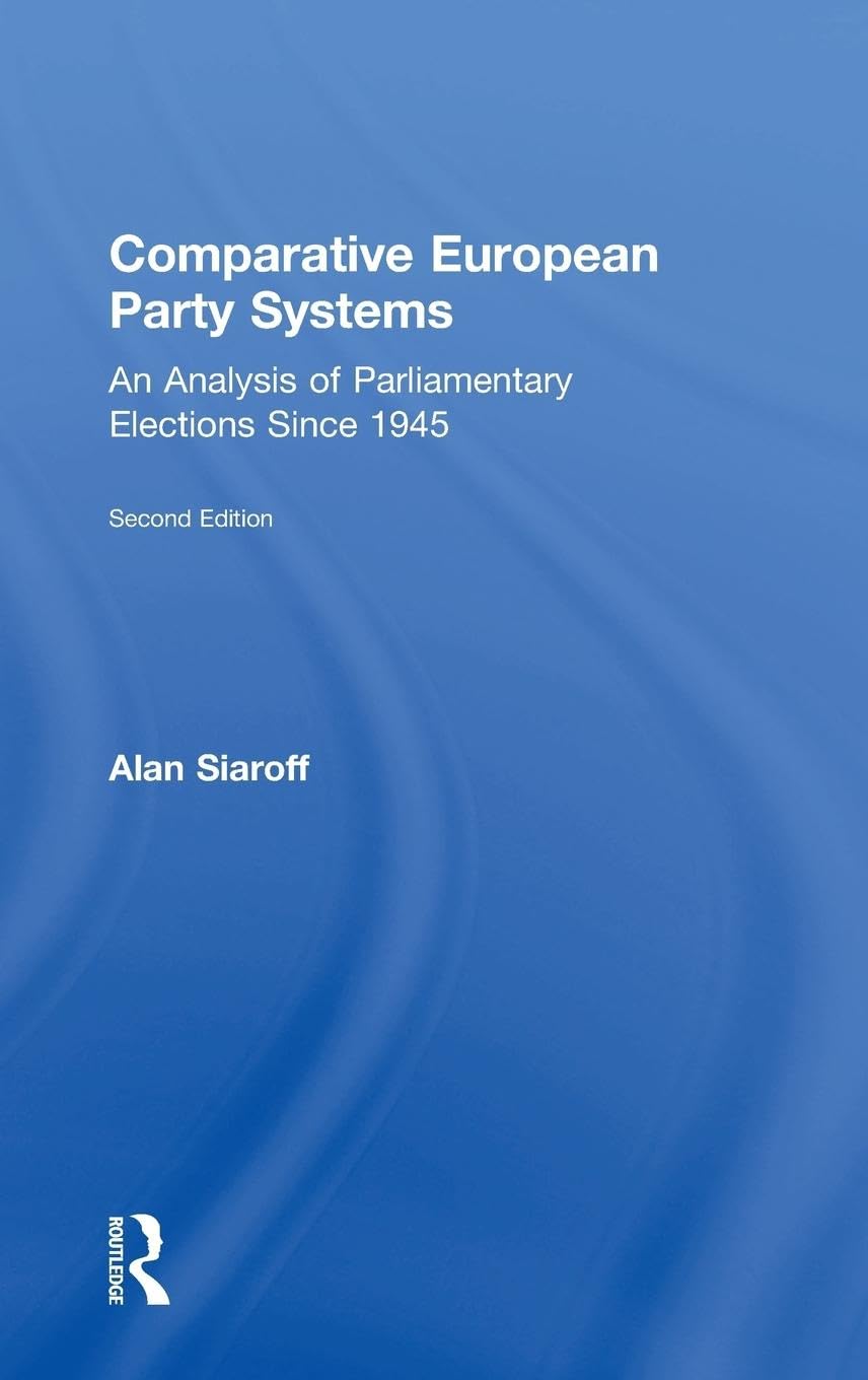 Product Image: Comparative European Party Systems