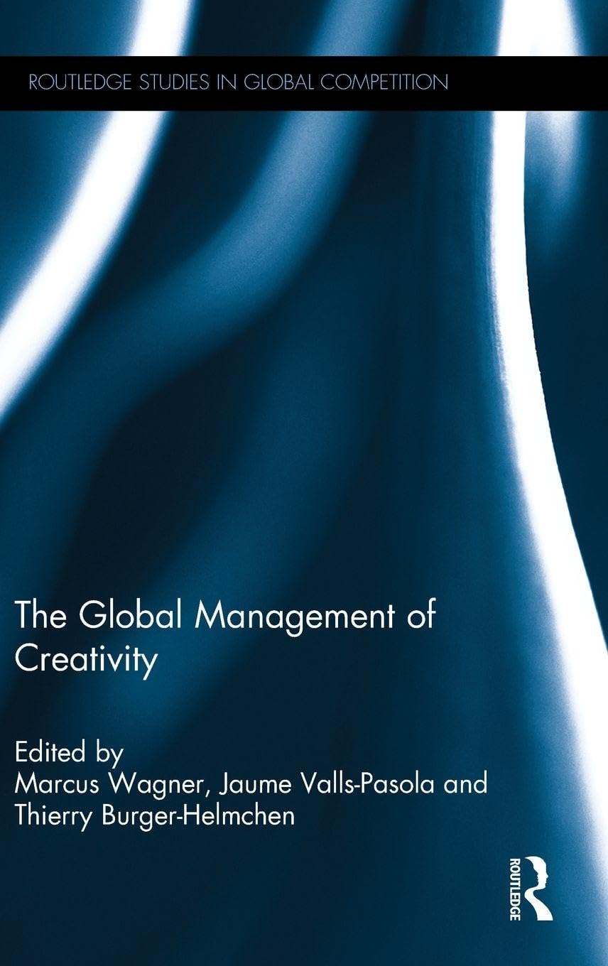 Product Image: The Global Management of Creativity