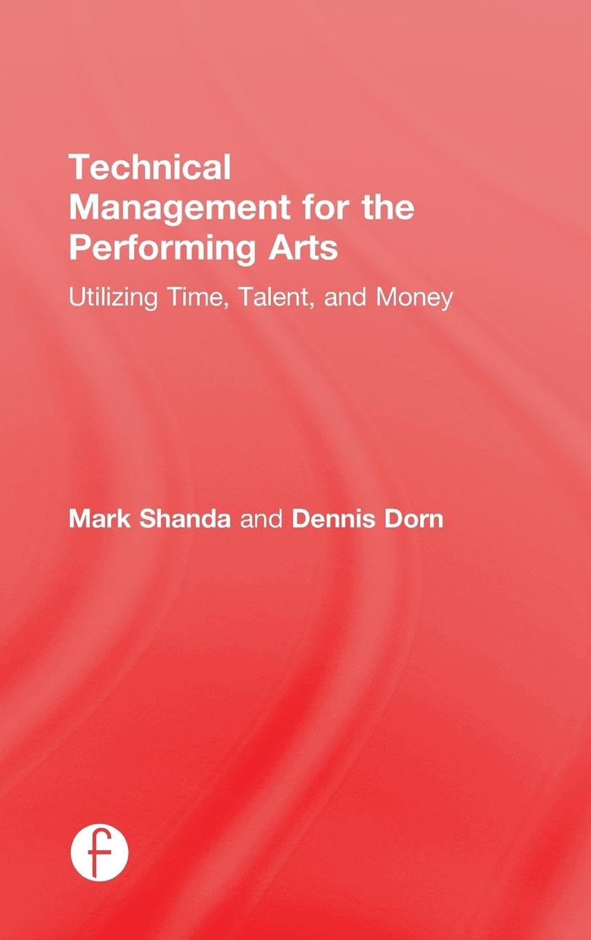 Product Image: Technical Management for the Performing Arts