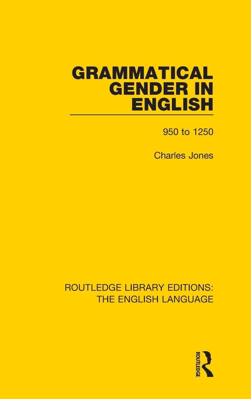 Grammatical Gender in English Social Sciences