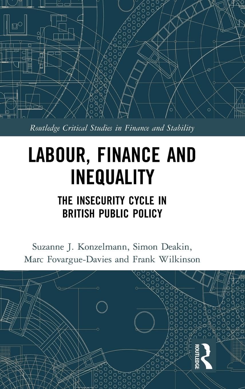 Labour, Finance and Inequality Business, Finance & Career
